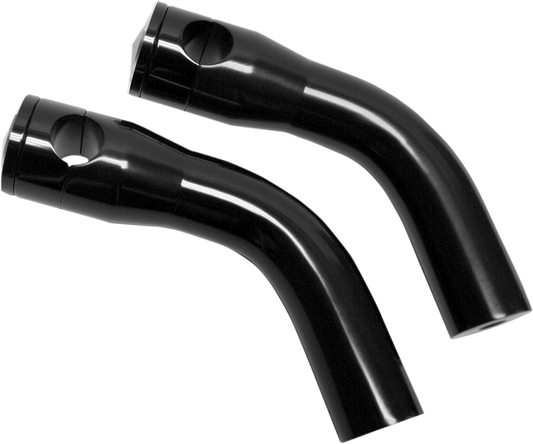 Risers - Pullback - 6" - Black