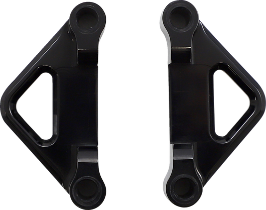 Hot Legs/Bagger Legs Fender Spacers - Black - 1.25" Spacer - For 5-1/2" Width Fender