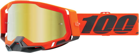 Racecraft 2 Goggles - Kerv - Gold Mirror