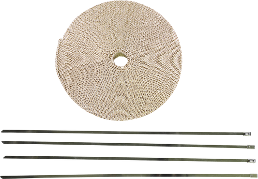 Exhaust Wrap - Tan - 1"x50'