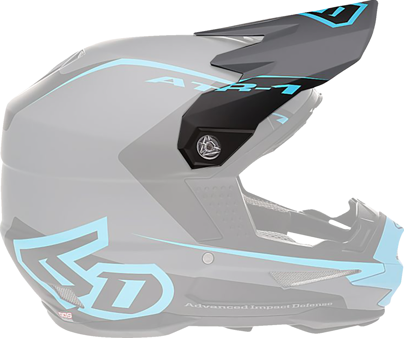 ATR-1 Visor - Stealth - Cyan