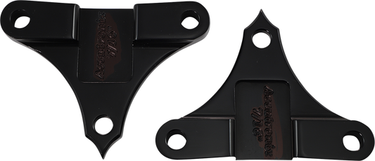 Hot Legs/Bagger Legs Fender Spacers - Black - 0.4375" Spacer - For 6-3/8" Width Fender