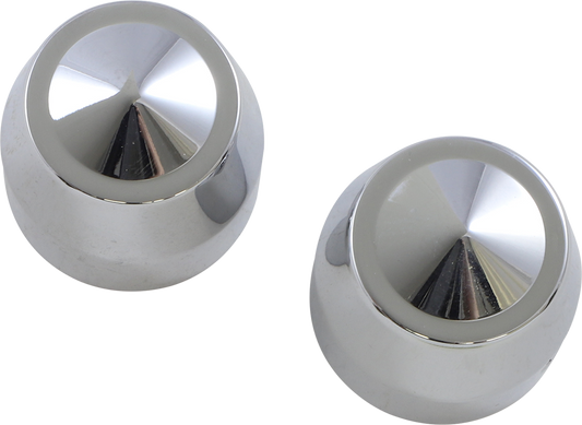 Axle Caps - Elite - Chrome - 1"