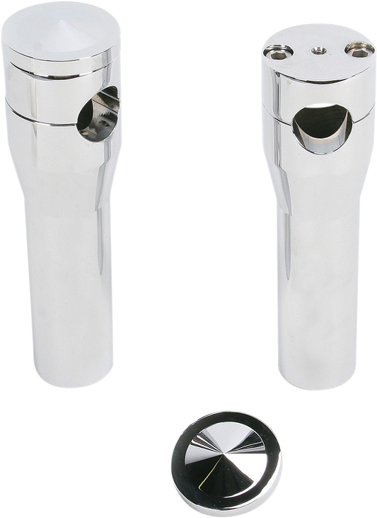 Risers - 6" - Chrome