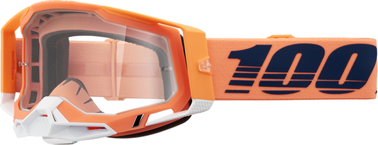 Racecraft 2 Goggles - Coral - Clear