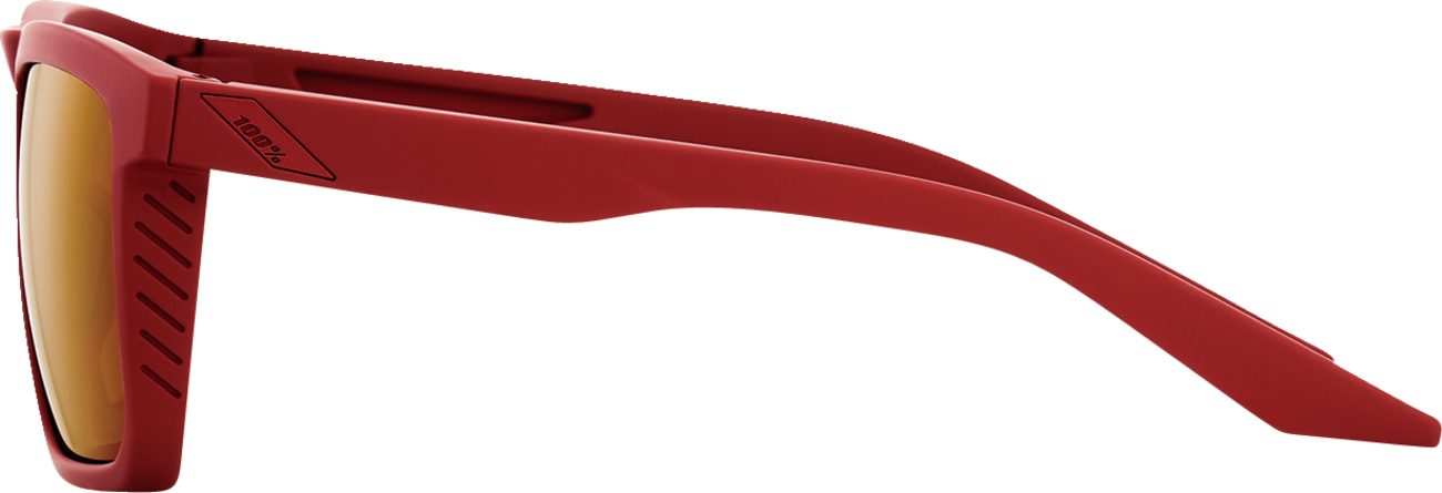 Renshaw Glasses - Crimson - Bronze