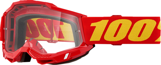 Accuri 2 OTG Goggle - Red - Clear