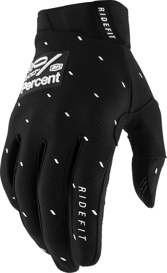 Ridefit Gloves - Slasher Black - Small