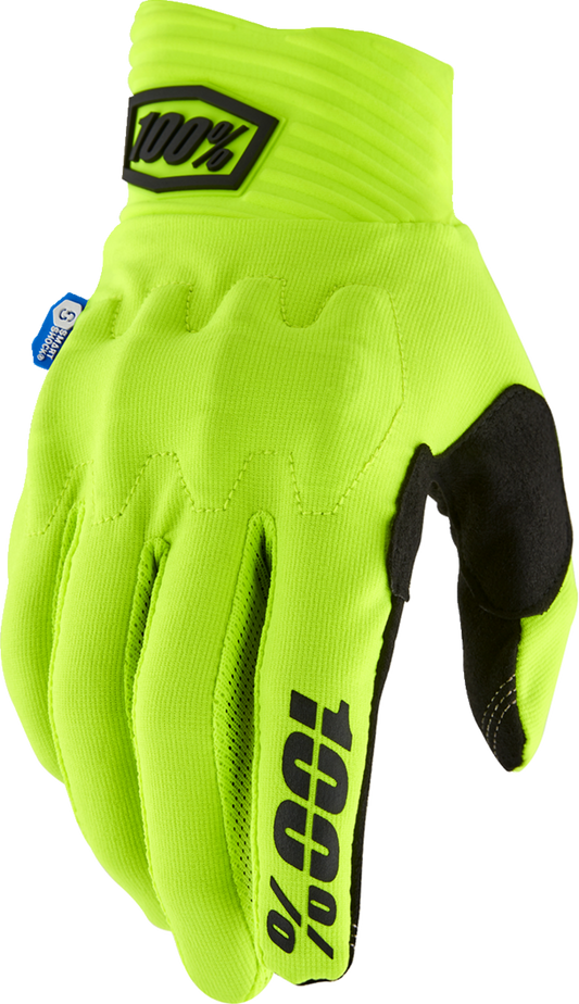 Cognito Smart Shock Gloves - Fluorescent Yellow - 2XL
