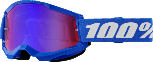 Strata 2 Goggle - Blue - Red/Blue Mirror