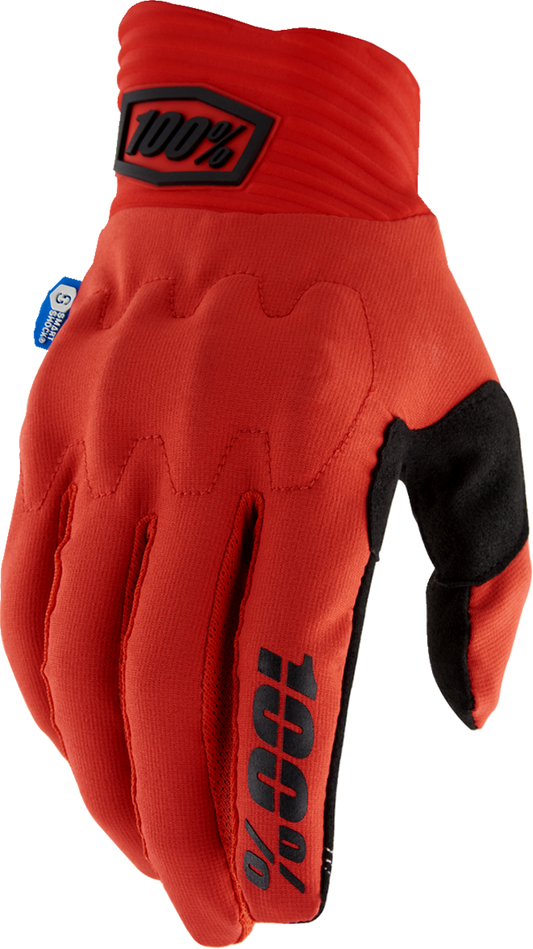 Cognito Smart Shock Gloves - Red - Small