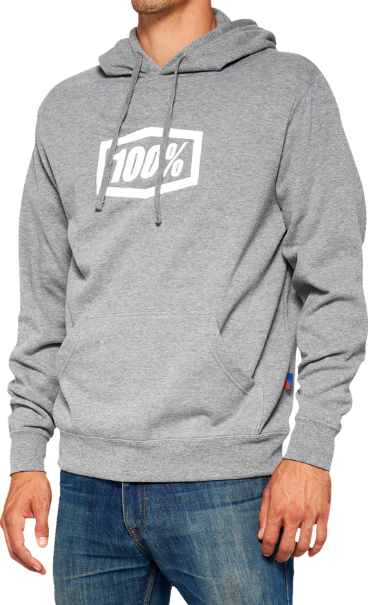 Icon Pullover Hoodie - Gray - 2XL