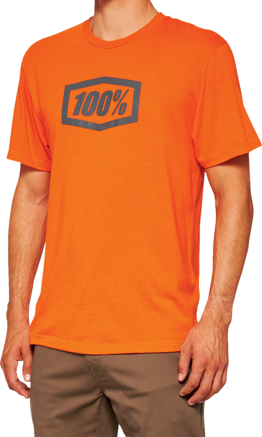 Icon T-Shirt - Orange - Large