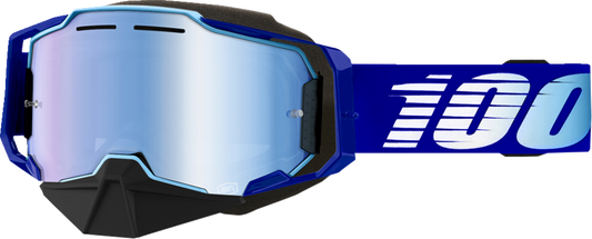 Armega Snow Goggles - Royal - Blue Mirror