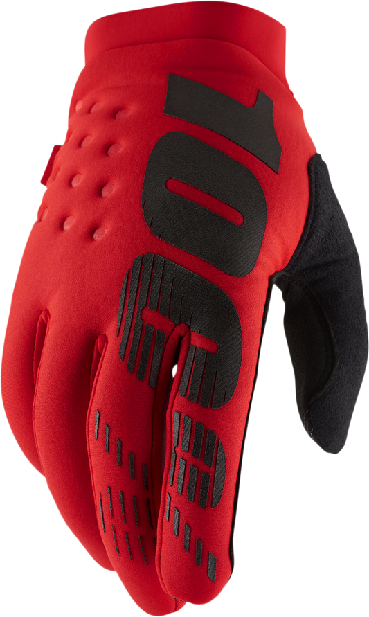 Brisker Gloves - Red - Medium