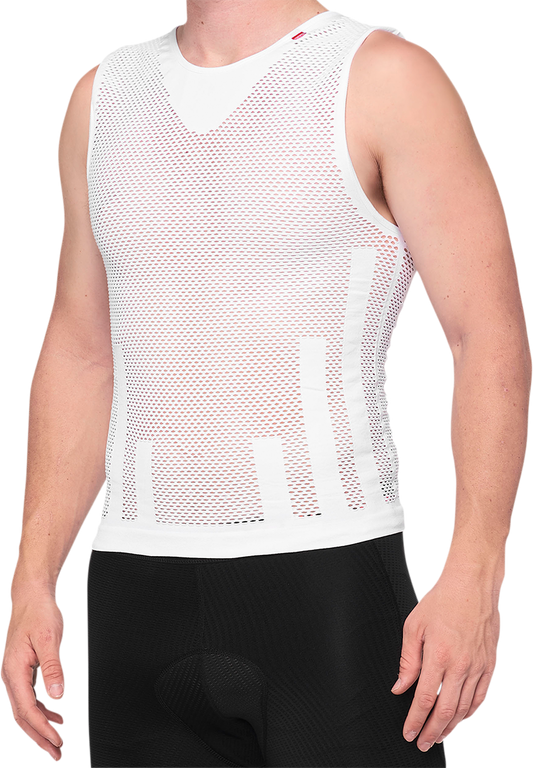 Zephyr Tank Jersey - White - S/M