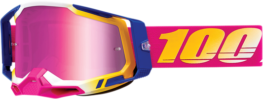 Racecraft 2 Goggles - Mission - Pink Mirror